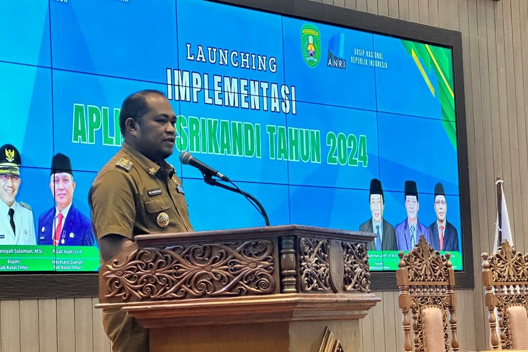 PELUNCURAN APLIKASI SRIKANDI VERSI 3, LANGKAH INOVATIF PENGELOLAAN ARSIP DI KUTAI TIMUR