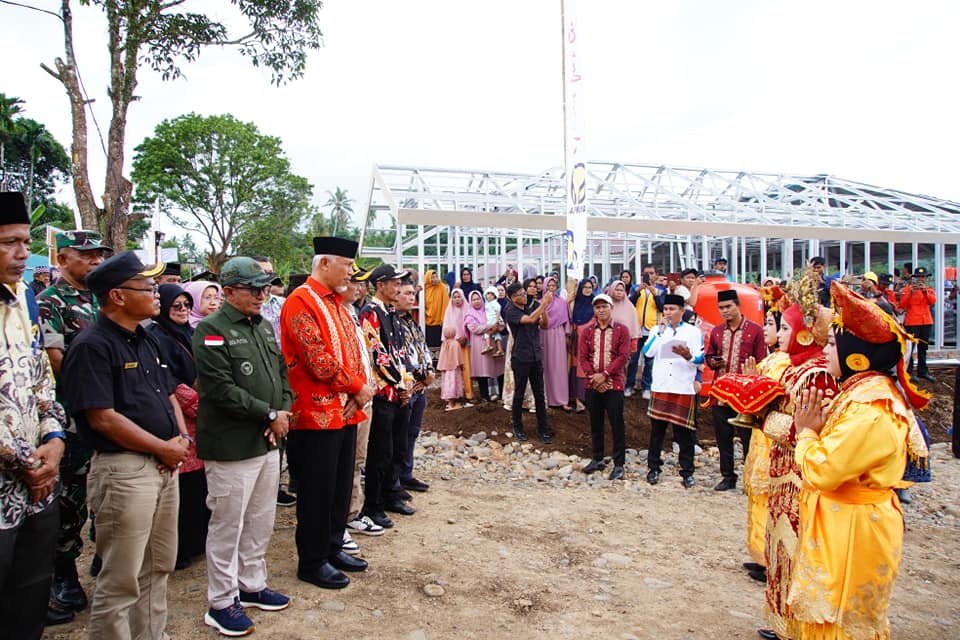 KORBAN BENCANA ALAM TANAH DATAR SEGERA MILIKI HUNTAP