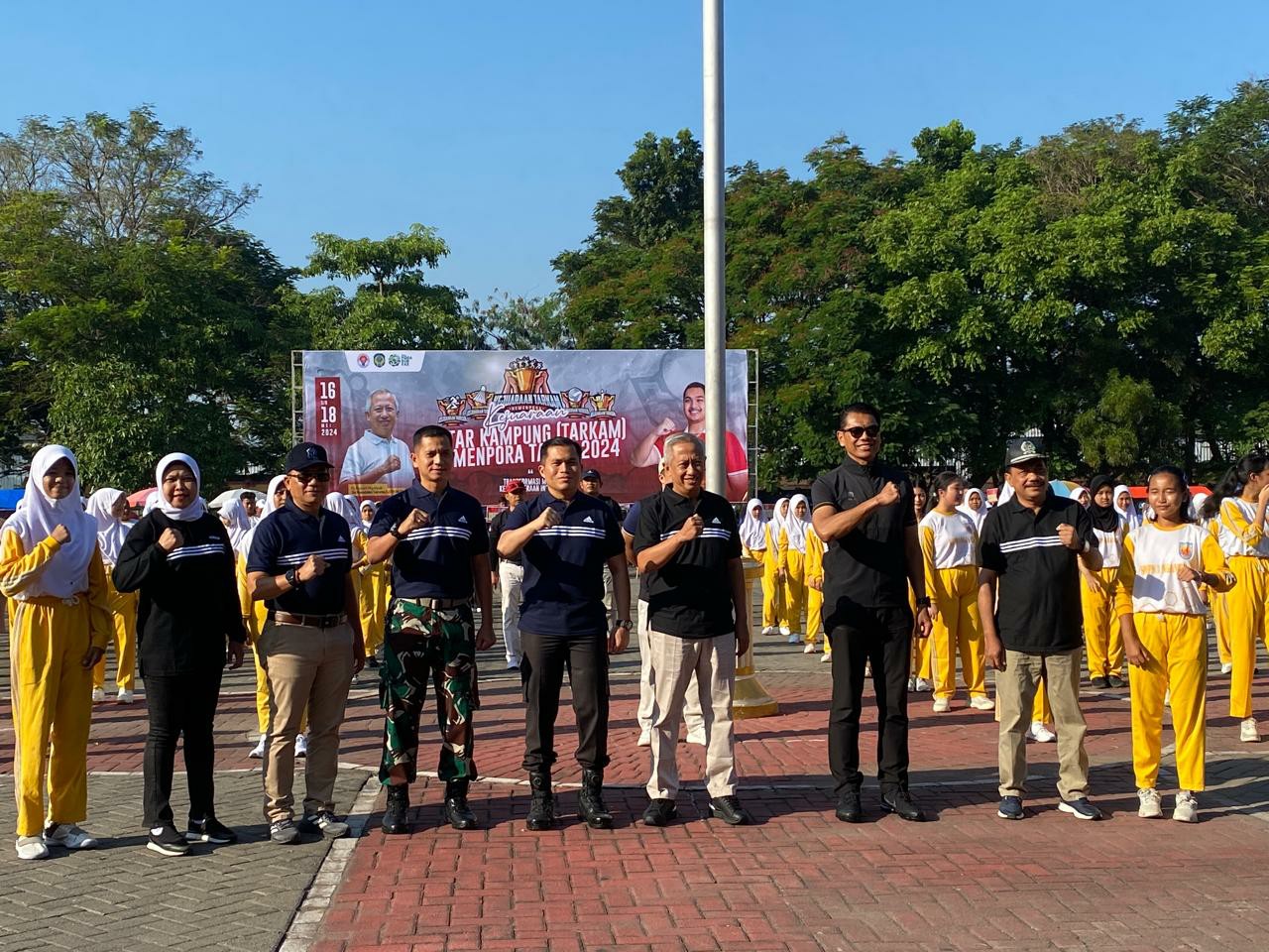 KEJUARAAN ANTAR KAMPUNG KEMENPORA RESMI DIMULAI DI NGANJUK