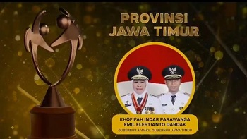 Jatim Raih Penghargaan Provinsi Layak Anak 2021