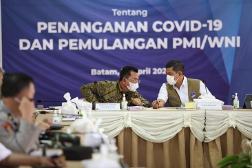 Cegah COVID-19 Melalui Kepulangan PMI, Doni Monardo Minta Kepri Bentuk Satgas Khusus