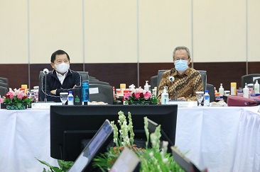 HELAT RAPAT TINGKAT MENTERI,BAPPENAS BAHAS PEMBANGUNAN DESA HINGGA TARGET PEMBANGUNAN 2022