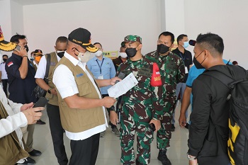 Tinjau Wisma Atlet Pademangan, Ketua Satgas Pastikan Pelaksanaan Karantina Sesuai Prosedur