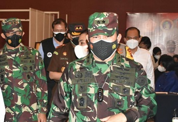 Sekretaris BAIS Ajak Warga Jatim Vaksin dan Tolak Hoaks