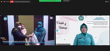 TP-PKK Pusat Serahkan Paket Bantuan Makanan Bergizi untuk Masyarakat Purwakarta dan Pandeglang