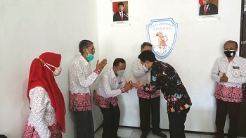 Temui YGA, Wagub Emil Dorong Terus Vaksinasi Bagi Para Lansia