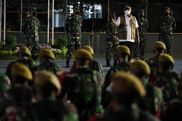 Lonjakan Kasus COVID-19 di Jateng, Begini Laporan Gubernur Kepada Ketua Satgas Ganip Warsito
