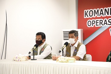 Antisipasi Lonjakan Covid-19, Doni Monardo Tinjau RSDC Wisma Atlet