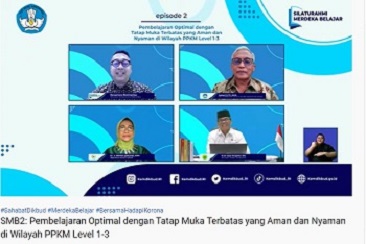 SMB Episode Kedua: Pembelajaran Optimal dengan PTM Terbatas yang Aman dan Nyaman Pada Wilayah PPKM Level 1-3