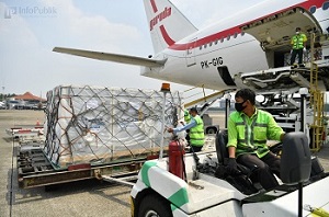 Sambut Kedatangan 1,5 Juta Vaksin Sinopharm, Semangat Kolaborasi dan Bahu Membahu Terus Didorong