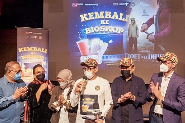 #KembaliKeBioskop, Menparekraf Ajak Nonton Bareng Film \"Tjoet Nja\