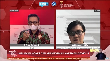 Saring Informasi Sebelum Disebar untuk Tangkal Hoaks COVID-19
