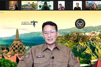 Menparekraf Ajak HMI Bantu Bangkitkan Sektor Pariwisata dan Ekonomi Kreatif