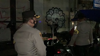 Kapolres Tegal Kota Tegaskan PKL dan Pedagang Lesehan Wajib Patuhi Protkes dan Aturan PPKM Level 4