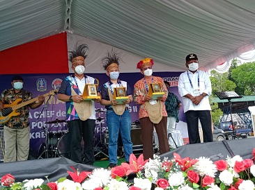 Mathius Awoitauw Terima Peserta CdM Meeting II PON XX 2021