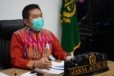 Jaksa Agung berikan Arahan Kepada Jajarannya Terkait Pelaksanaan PPKM DARURAT