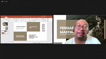 Pengabdian Masyarakat Unair, Bangkitan Usaha Dengan Pembuatan Website Desa