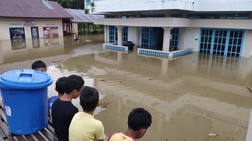 Dalam Sehari Banjir Melanda Beberapa Wilayah Aceh Besar dan Aceh Jaya