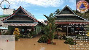 Banjir Rendam Dua Dusun, BPBD Kabupaten Luwu Utara Siapkan Kebutuhan Logistik bagi Warga Terdampak