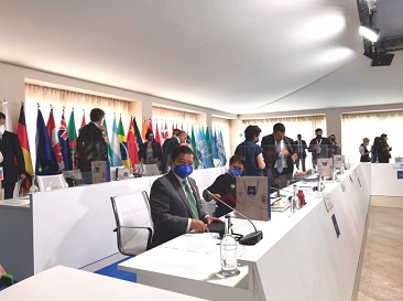 INDONESIA TEGASKAN KOMITMEN PEMBANGUNAN BERKELANJUTAN DI G20 FOREIGN AND DEVELOPMENT JOINT MINISTERIAL MEETING