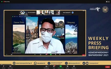 Menparekraf: Proses Pendistribusian Dana Hibah Pariwisata Akan Dipercepat