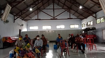 Camat Sananwetan Berikan Arahan PPKM Darurat Hingga Tingkat RW di Kelurahan Gedog