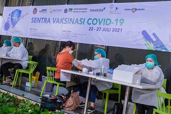 Kemenparekraf Berkolaborasi dengan MNC Peduli Hadirkan Sentra Vaksinasi COVID-19