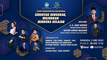 HARI PENDIDIKAN NASIONAL 2021: SERENTAK BERGERAK, WUJUDKAN MERDEKA BELAJAR