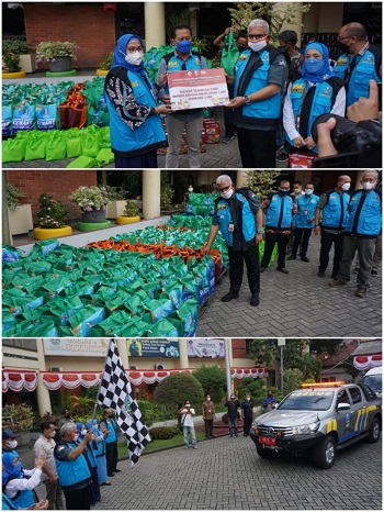 Dinsos Jatim Launching LDP Anak dalam Keluarga Korban Covid 19