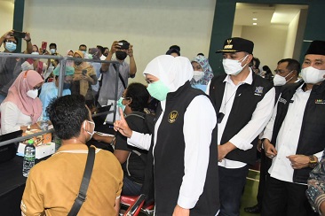 Sinergitas dan Kolaborasi Merupakan Kunci Sukses Percepatan Vaksinasi di Jatim