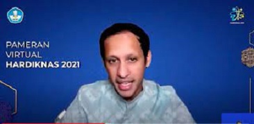 Mendikbudristek Buka Pameran Virtual Hardiknas Tahun 2021
