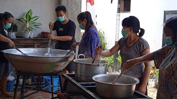 Nguri-uri Budaya, Kampung Bangkid Gelar Buburan dalam Bulan Suro