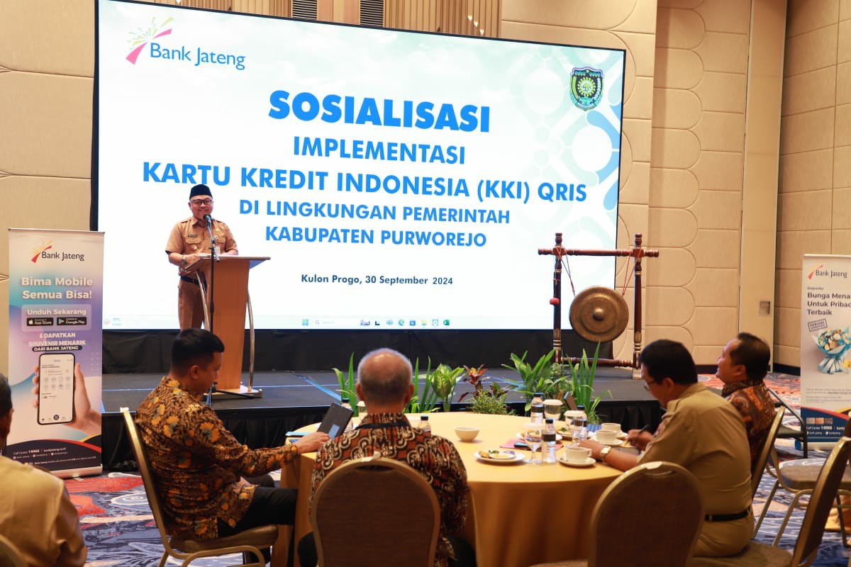 PEMKAB PURWOREJO IMPLEMENTASIKAN KKI QRIS