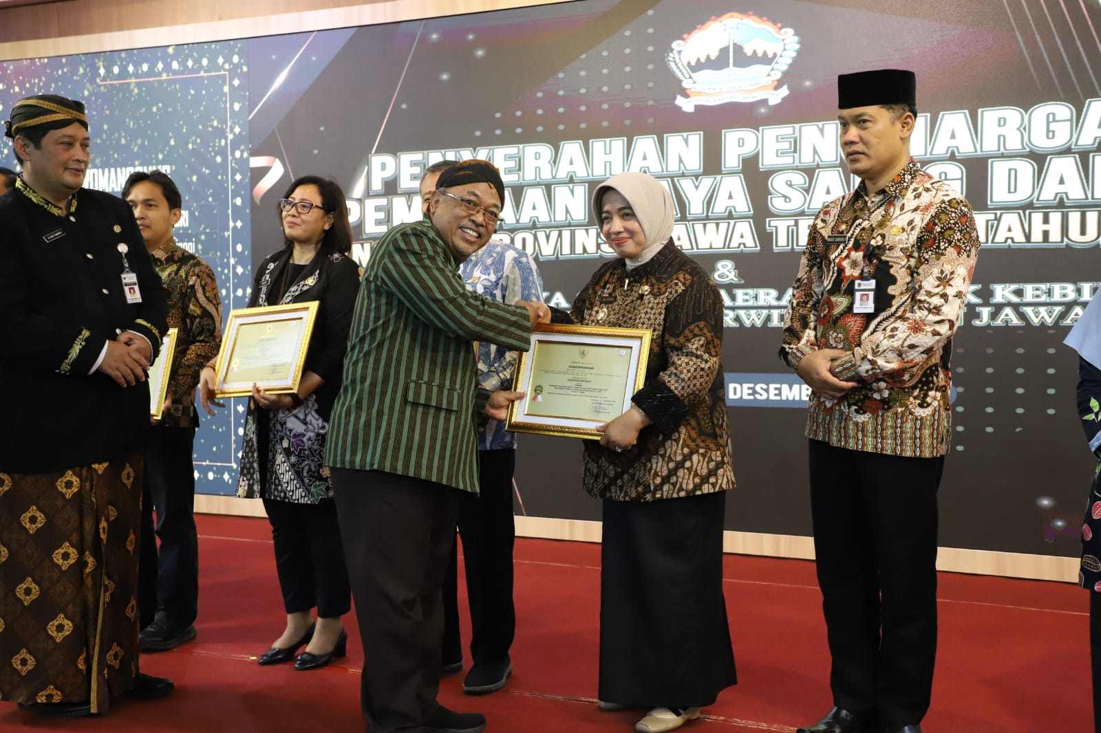 PEMKAB PURWOREJO RAIH PENGHARGAAN PEMETAAN DAYA SAING DAERAH TAHUN 2023