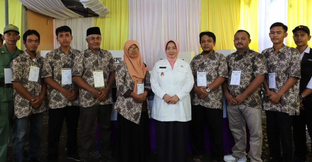 MONITORING COBLOSAN, BUPATI PURWOREJO NILAI PEMILU LANCAR DAN KONDUSIF