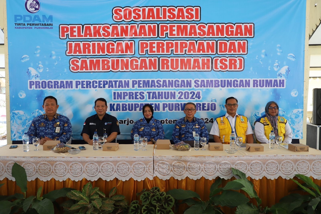 BUPATI PURWOREJO BUKA SOSIALISASI PERCEPATAN SAMBUNGAN RUMAH