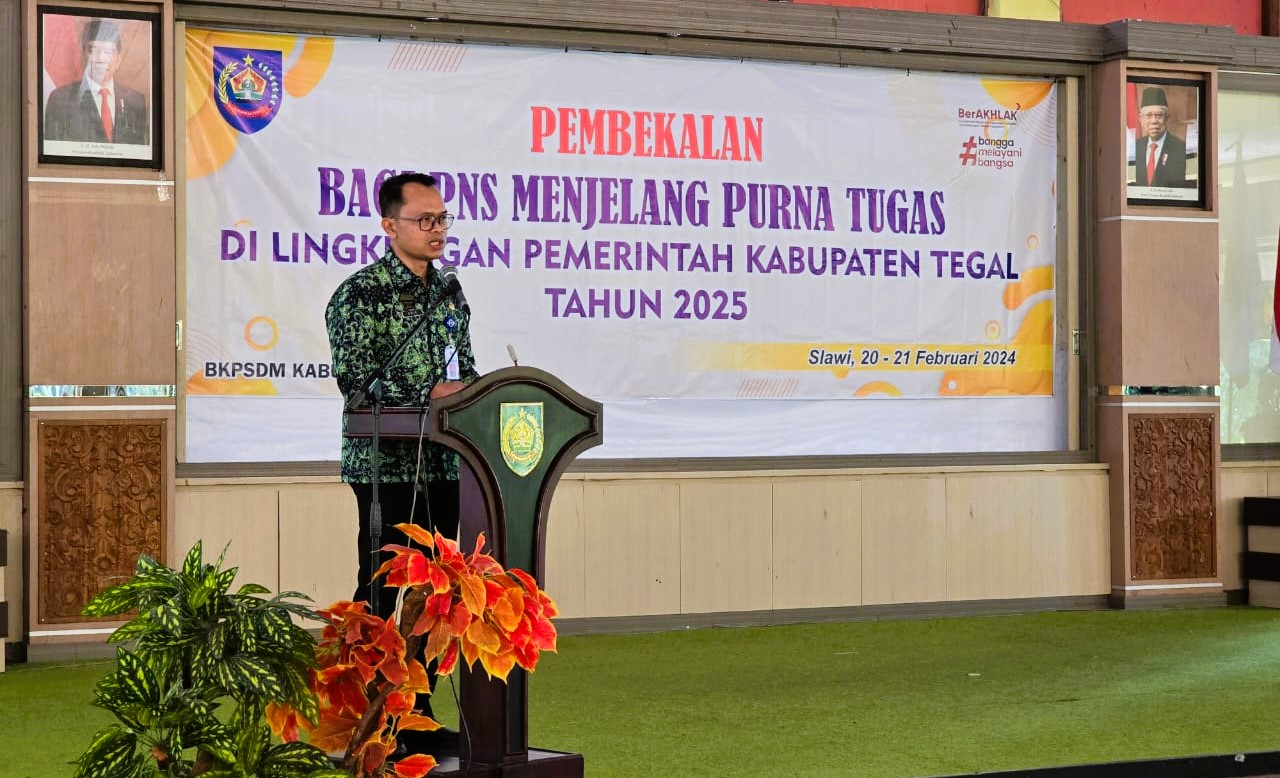 BKPSDM TEGAL GELAR PEMBEKALAN BAGI PNS MASA PURNA TUGAS