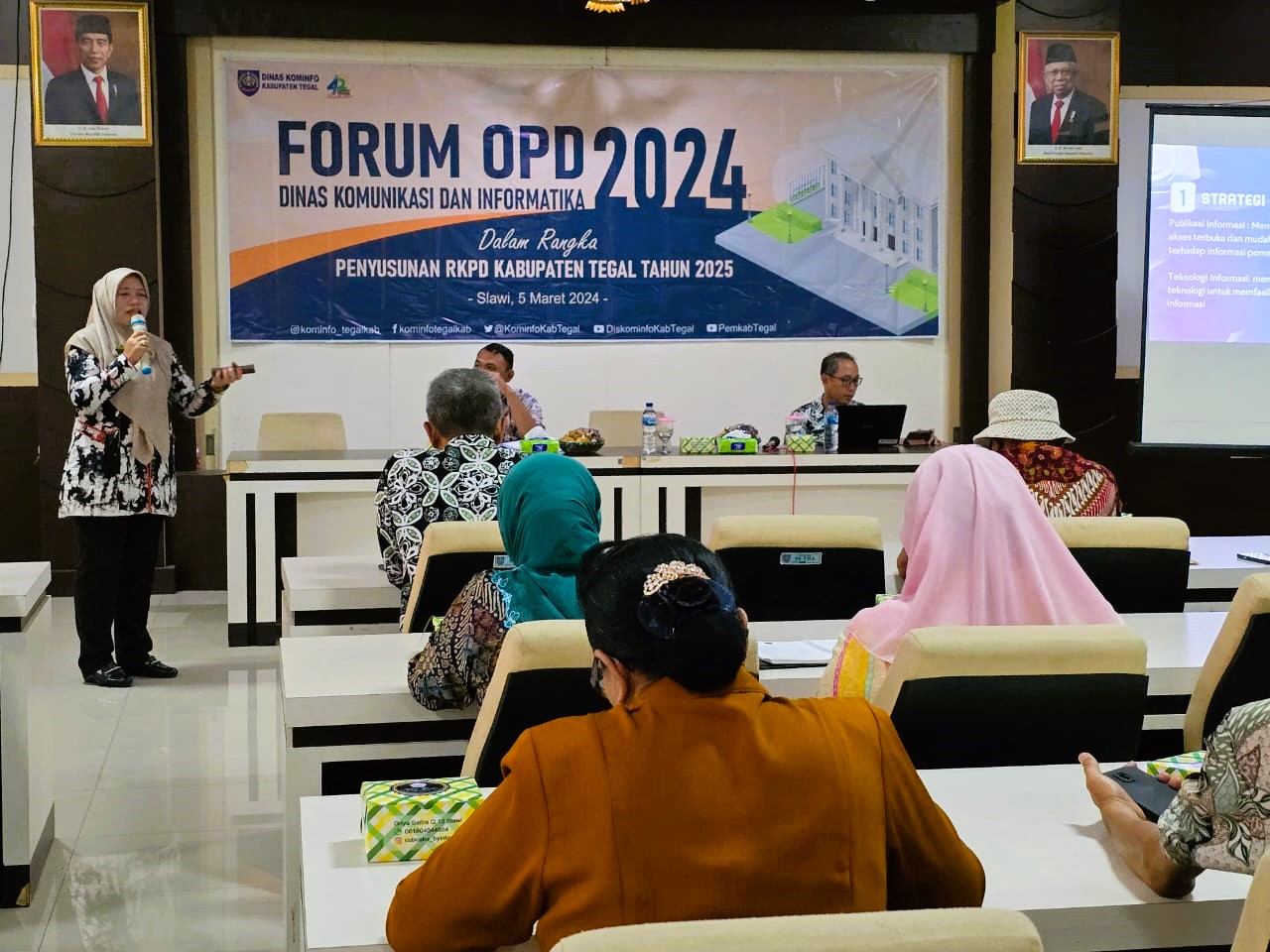 DISKOMINFO KABUPATEN TEGAL GELAR FORUM OPD