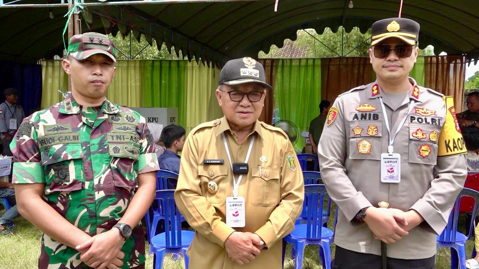 FORKOPIMDA TABALONG INGATKAN MASYARAKAT AGAR TERIMA HASIL PEMILU