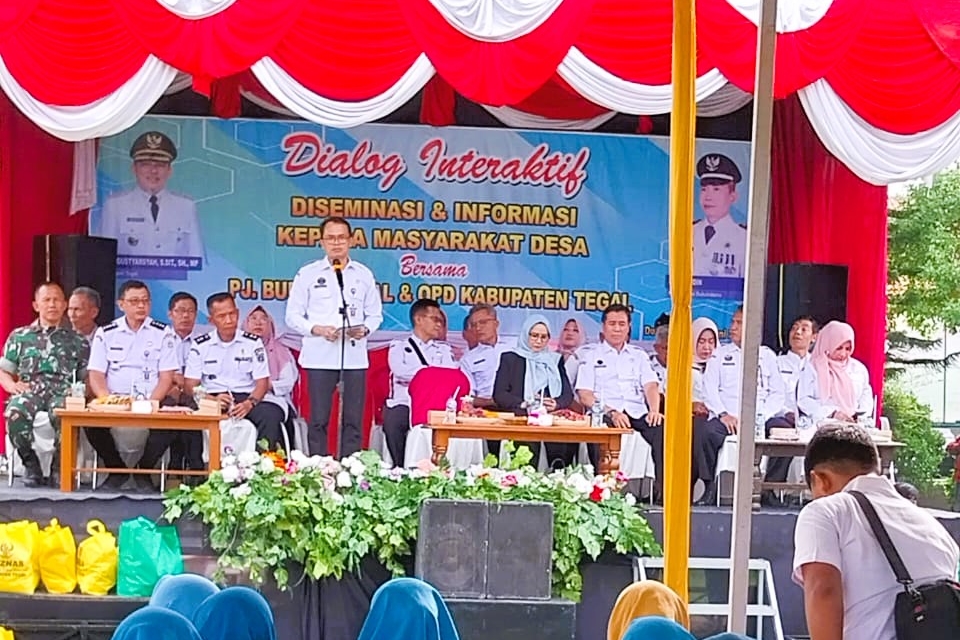 SEKDA KABUPATEN TEGAL MINTA WARGA MANFAATKAN PELUANG EKONOMI