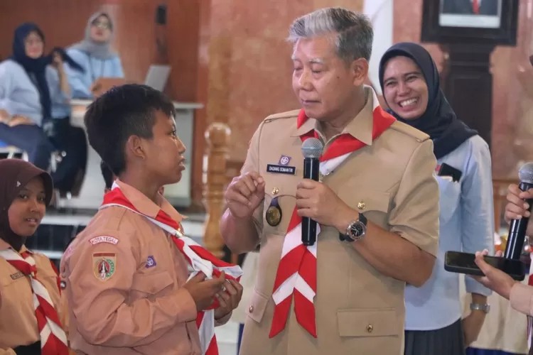 PJ WALI KOTA NGOBROL ASYIK BERSAMA PENGURUS OSIS SE-KOTA TEGAL