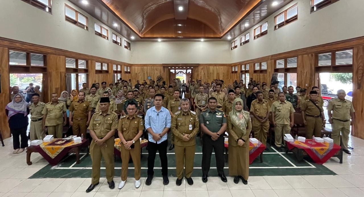PJ BUPATI TEMANGGUNG TEKANKAN PENTINGNYA SINERGITAS TIGA PILAR HINGGA TINGKAT DESA