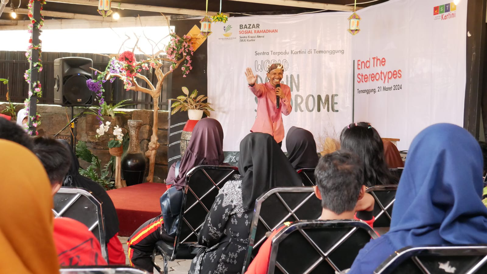 SENTRA KARTINI TEMANGGUNG HIBUR ANAK-ANAK DOWN SYNDROME LEWAT DONGENG