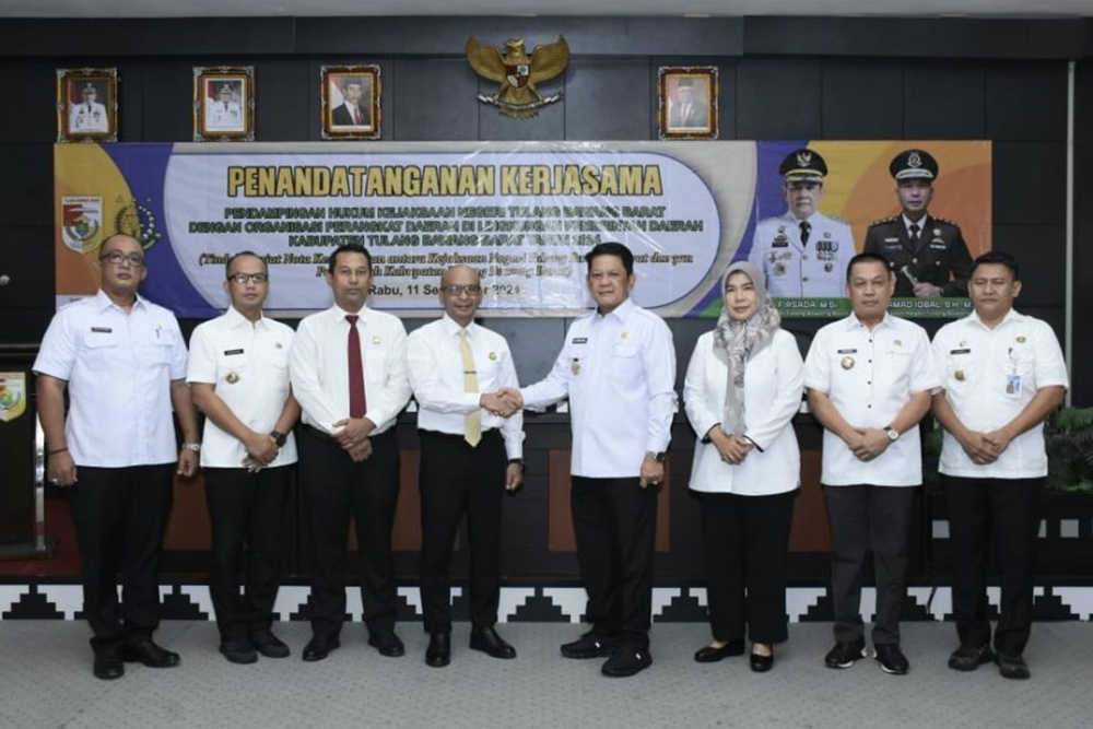 OPD BERSAMA KEJARI TUBABA TANDATANGANI RENCANA KERJA