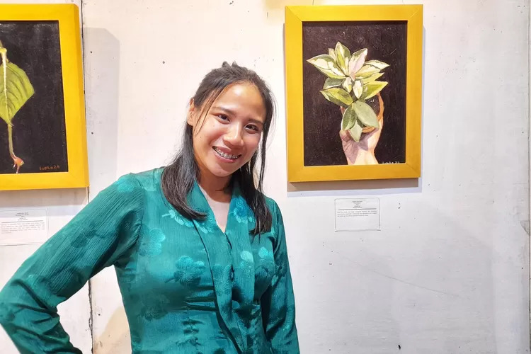 LUPITA SARI DEWI GELAR PAMERAN TUNGGAL PERTAMA DI WONOSOBO