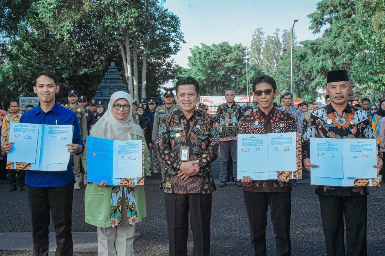 PERCEPAT PENERAPAN SPBE, PEMKAB WONOSOBO JALIN KERJA SAMA DENGAN PPSID